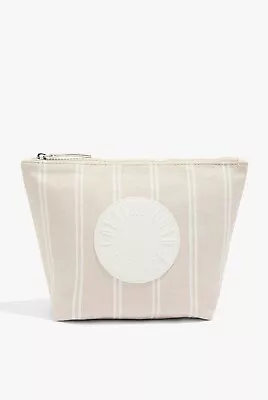 COUNTRY ROAD ROUND LOGO BEAUTY COSMETIC BAG In White RRP$39.95 • $19