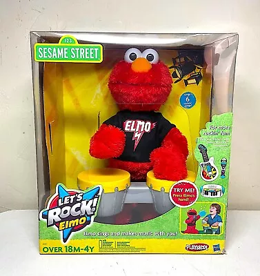 Sesame Street  Let's Rock Elmo Sings 6 Rockin' Songs ! • $25