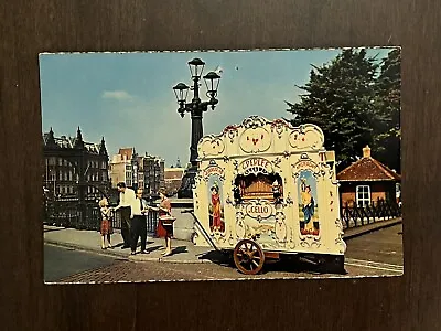 Netherlands Amsterdam Organ Barrel Old Vintage Postcard Bridge Cello • $4.29