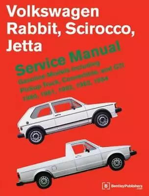 Volkswagen Rabbit/Scirocco/Jetta Service Manual Gasoline Models 1980 • $55.86