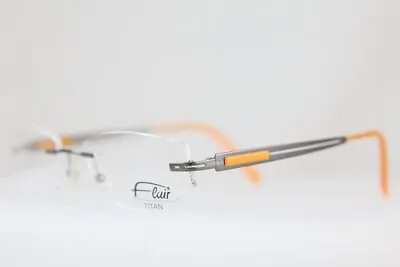 New Flair 765 Titanium Rimless Eyeglasses Made In Germany • $99