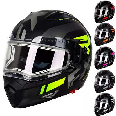 FXR Racing F20 Maverick Modular Electric Shield Mens Winter Snowmobile Helmets • $146