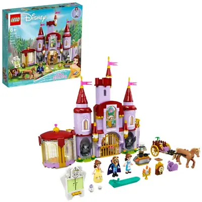 $65 • Buy Disney's Beauty And The Beast Belle And The Beast’s Castle 43196 Building Kit