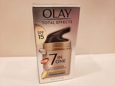 Olay ~ Total Effects 7-in-One Moisturizer W/ BS/SPF15 & (FF)~ 1.7oz ~ NIB • $21.99