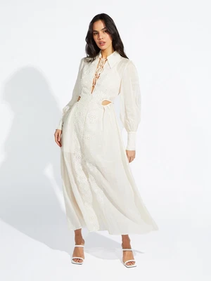 $120 • Buy Bnwot Alice Mccall Creme Sweet Thing Midi Dress - Size 8 Au/4 Us (rrp $449)