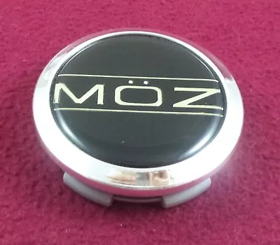 MOZ Wheels Chrome / Black Custom Wheel Center Cap # 7530-15 / S507-62 (1) • $29.30