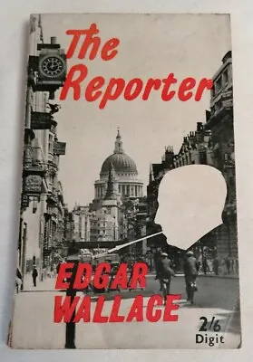 £5 • Buy BOOK - Edgar Wallace Mystery Paperback The Reporter 1962 Brown, Watson