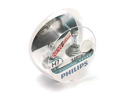 H7 PHILIPS X-treme Vision +130% Headlight X2 Bulbs H7 Halogen 12972XVS2 NEW! • $29.95