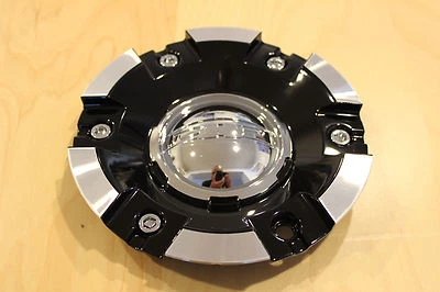 $59.99 • Buy ** DIP D92 Heat Black Machine Silver Wheel Rim Center Cap C10D92M MCD8235YB02