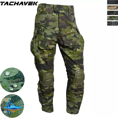 US Army Mens Tactical Pants Military GEN3 Combat Waterproof Camo Casual Trousers • $56.99