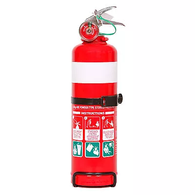 New 1 Kg Dry Chemical Fire Extinguisher. Ideal For Cars Boats 4WD Etc • $26