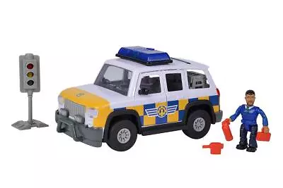 Simba 109251096 Fireman Sam Police Car 4 X 4 With Malcom Figure Colourful 0 • $95.04