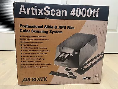 Microtek Artixscan 4000tf • $250