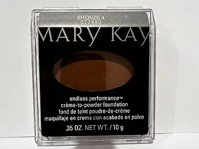 MARY KAY Endless Performance Crème-to-Powder Foundation BRONZE 4 • $14