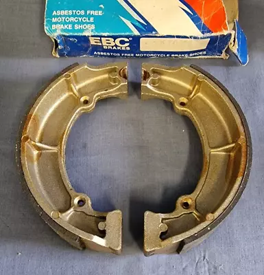 Brake Shoes For Kawasaki Z400 Z550 Z650 VN700 VN800 ZL600 GT550 EN500 - EBC K709 • £25