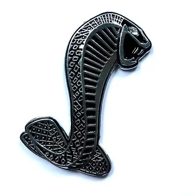 Cobra King Snake 3D Metal Chrome Car Sticker Badge Emblem Decal 4x44WD 9cm • $7.99