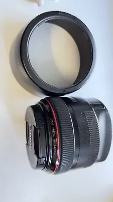 Canon EF 85mm F1.2 L USM Autofocus Prime Lens With Front & Rear Lens Cap • £550