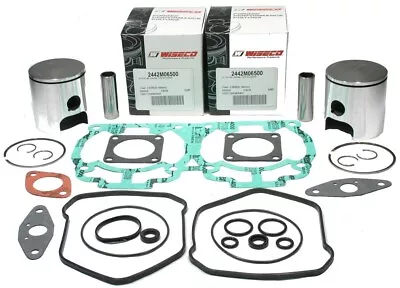 Ski-Doo MXZ 440/X 1999-2006 Wiseco Pistons & Gasket Set; Engine Rebuild Kit • $301.09