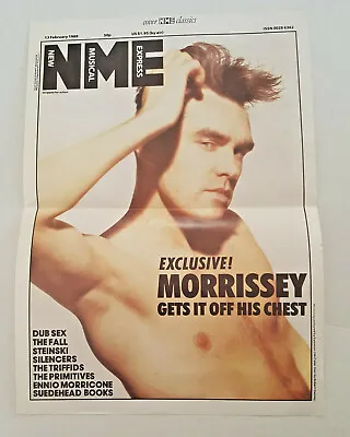 MORRISSEY Poster NME Cover Classics 1988 THE SMITHS  16.5  X 11.75  Full Color • $41.29