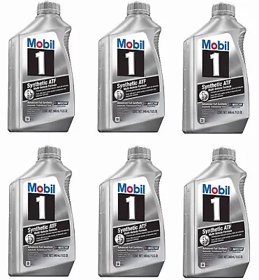 6 Quart/Liter Automatic Transmission Fluid MOBIL 1 Synthetic ATF • $89.59