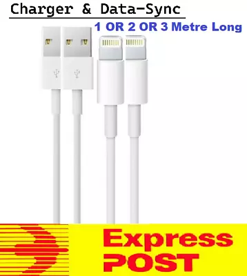 2xSuper Fast USB Cable Charger Cord Charging For IPhone 6s 8 X 11 12 13 Pro Ipad • $8.99