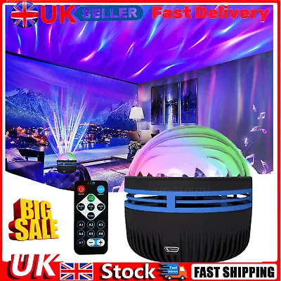 2 In1 Northern Lights And Ocean Wave Projector With 14 Light Effects For Party~ • £9.46