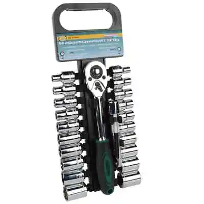 Brüder Mannesmann Socket Wrench Set 22 Piece Hardware Tool Driver VidaXL • £33.99