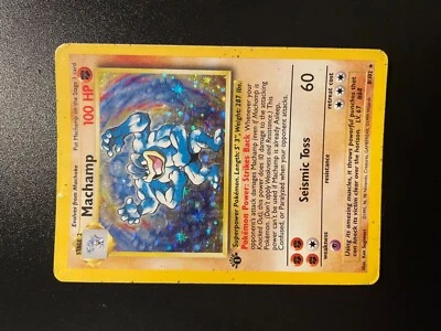 £1.50 • Buy 1st Edition Machamp (holo)