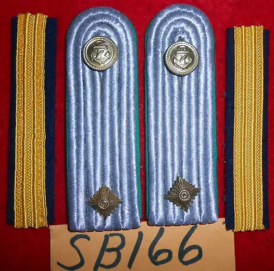 SB136 East German KUSTE Naval Boarder Guards Shoulder Boards Leutnant  Lt.  • $16