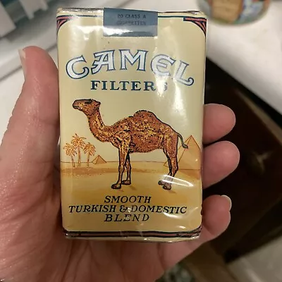 Vintage Camel Filters Cigarette Pack Cigarette Lighter RARE Filter Tips • $15.99