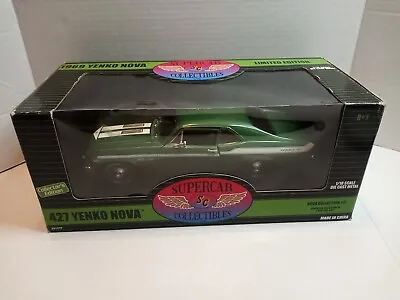 1:18 Scale ERTL Supercar Collectibles Limited Edition 29137P 1969 Yenko 427 Nova • $139.99