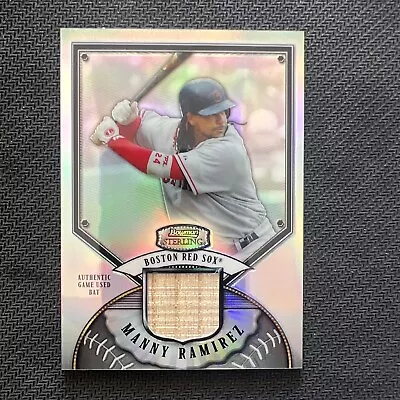 2007 Bowman Sterling - Refractor #BS-MAR Manny Ramirez /199 (MEM) • $25