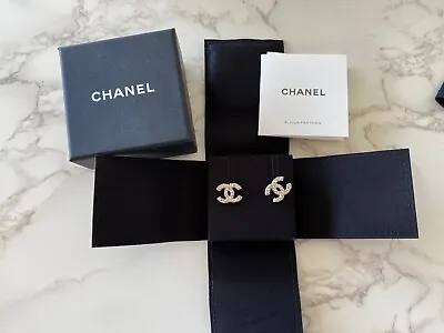 New Authentic Chanel 24V Earrings Earring Ear Ring Accessory Fashion Jewellery • $1060