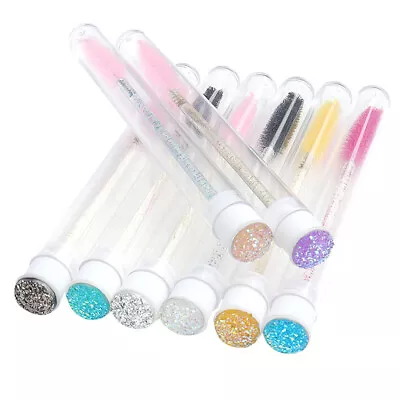 Tube Glitter Disposable Eyelash Brush Applicator Extension Mascara Wands • $1.28
