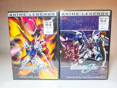 Mobile Suit Gundam SEED - Collections 1 & 2 (DVD Anime Legends) NEW / SEALED  • $199.99