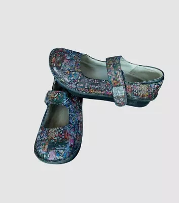 Alegria By PG Lite Mary Janes Paloma Squarely PAL-475 Size 38 Nursing Work Shoes • $39.99