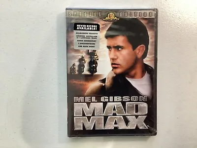 Mad Max DVD 1980 Special Edition 2001 Factory Sealed Mel Gibson Hype Sticker • $6