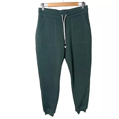 Marine Layer Natalie Fleece Jogger Pant Ponderosa Pine Green Sweatpants Small • $25.48