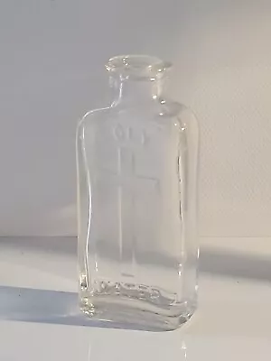 🌟 Vintage Glass Holy Water Bottle.                          F5 • $49.99