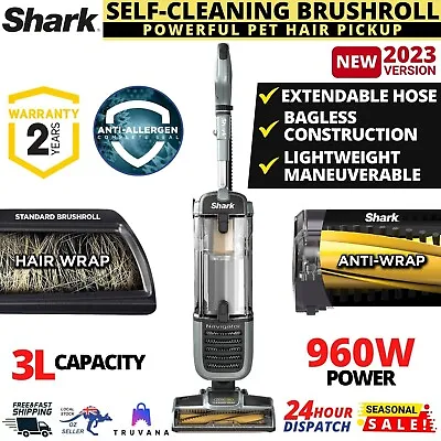 Shark Navigator Self-Cleaning Brushroll Pet Upright Vacuum ZU62 Pet Vacuum 960w • $353.95