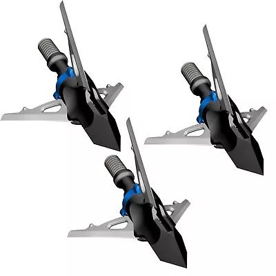 NEW G5 Outdoors Deadmeat Expandable Broadhead 100 & 125 Grain 3 Pack 1.5  Cut $$ • $45.99