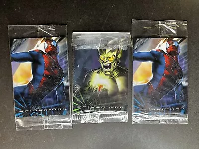 Lot Of (3) Sealed 2002 Spider-Man Movie Promo Cards • $9.99