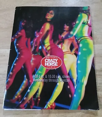 MGM Grand's Crazy Horse Paris Program Book (2008) • $24.99