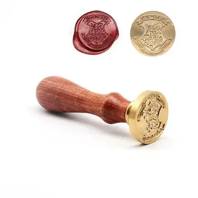 $16.95 • Buy Harry Potter Hogwarts School Wooden Handle Wax Seal Sealing Stick Stamp