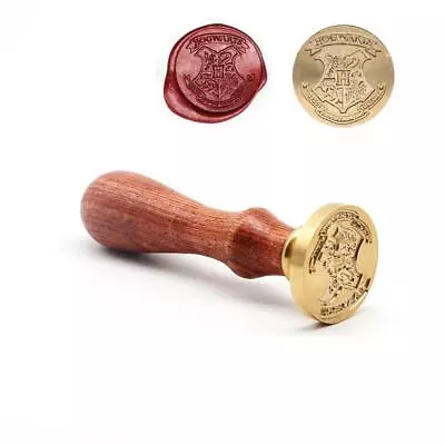 $16.95 • Buy Harry Potter Hogwarts School Wooden Handle Wax Seal Sealing Stick Stamp