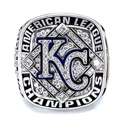 ⚾️ 2014 KC Kansas City Royals American League Champions 10K 💎 Championship Ring • $10500