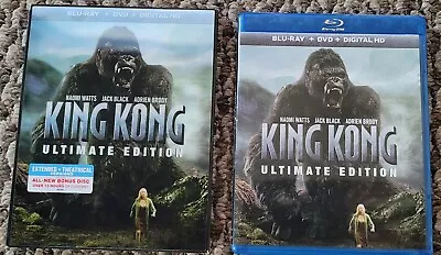 King Kong Ultimate Edition (2005 Blu-ray) No DVD No Digital Code • $6.99