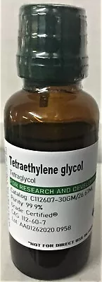 Tetraethylene Glycol 99.9% Certified® 30g   • $36.75