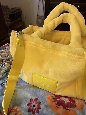 Marc Jacobs Furry Yellow Tote With Shoulder Strap • $149