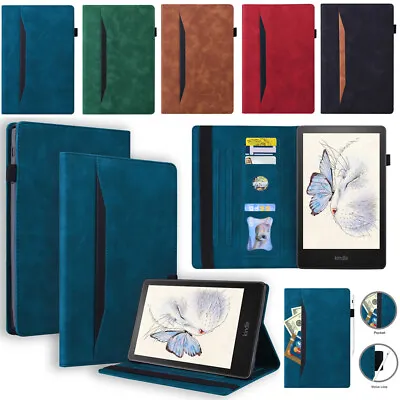 For Amazon Kindle Paperwhite 11th Gen 2021 6.8  Leather Stand Cover Case Wallet • $18.39